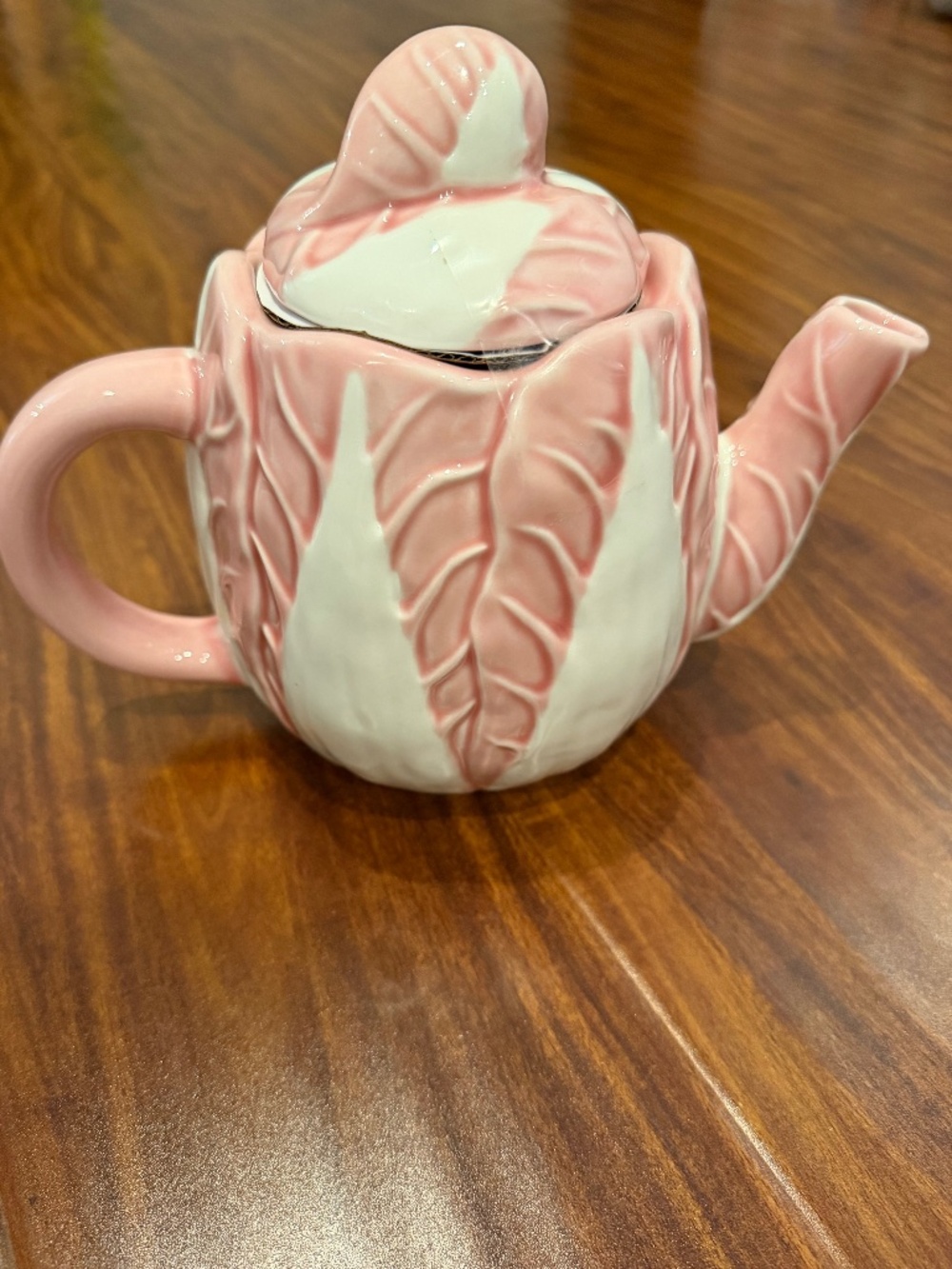 Stoneware Radicchio Teapot Pink - Threshold